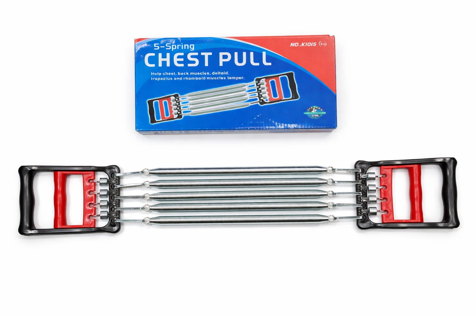 Expander Brusttrainer mit Federzug für Arm und Oberkörper Training